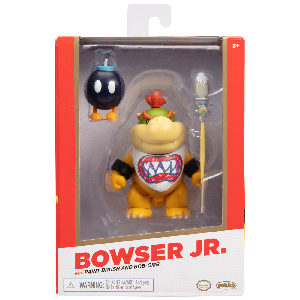 Photo du produit Figurine Bowser Jr Gold Super Mario Bros 10cm
