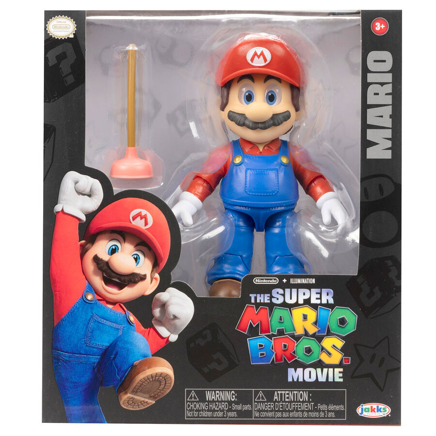 Photo du produit Super Mario Bros. le film figurine Mario 13 cm