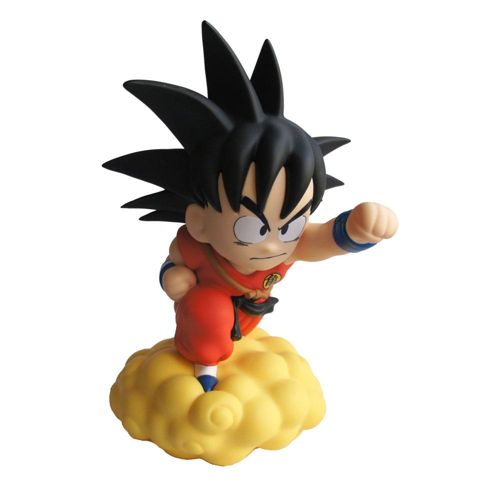 Photo du produit Dragon Ball tirelire Chibi PVC Son Goku sur le Nuage Magique 22 cm