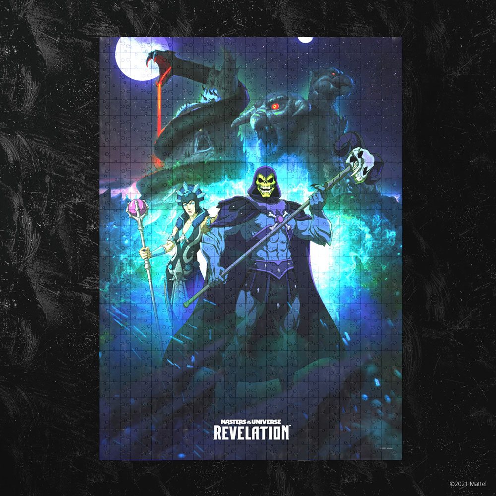 Photo du produit Les Maîtres de l'univers Révélation puzzle Skeletor and Evil-Lyn (1000 pièces)