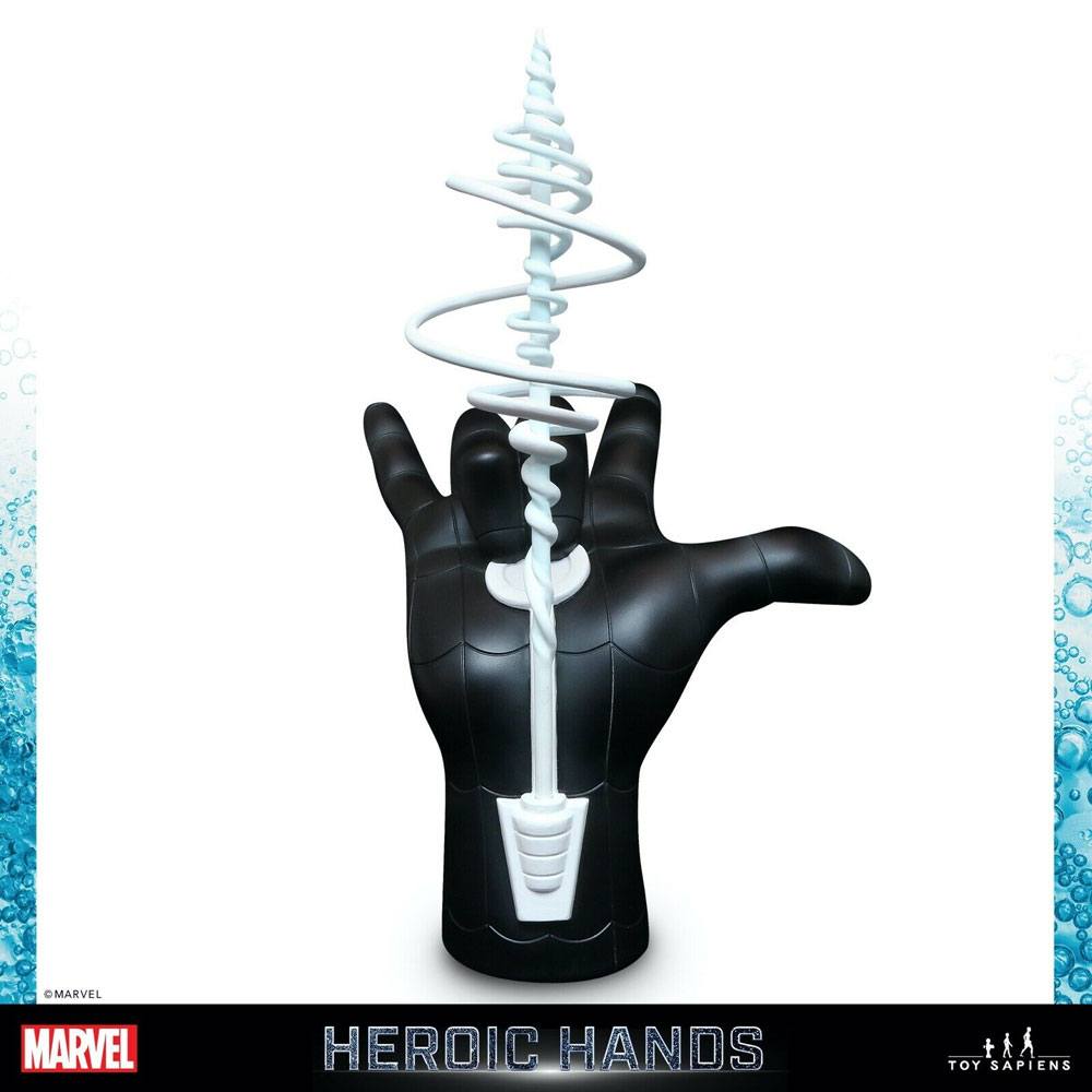 Photo du produit Marvel Heroic Hands statue 1/1 #1B Spider-Man Black Suit 26 cm