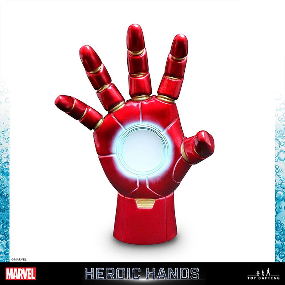 Photo du produit Marvel Heroic Hands statue 1/1 #2A Iron Man 23 cm