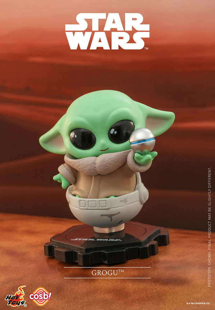 Photo du produit Star Wars: The Mandalorian figurine Cosbi Grogu 8 cm