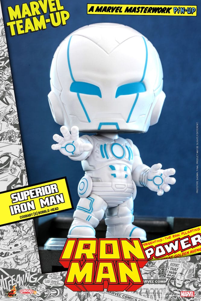 Photo du produit Marvel Comics figurine Cosbaby (S) Superior Iron Man 10 cm