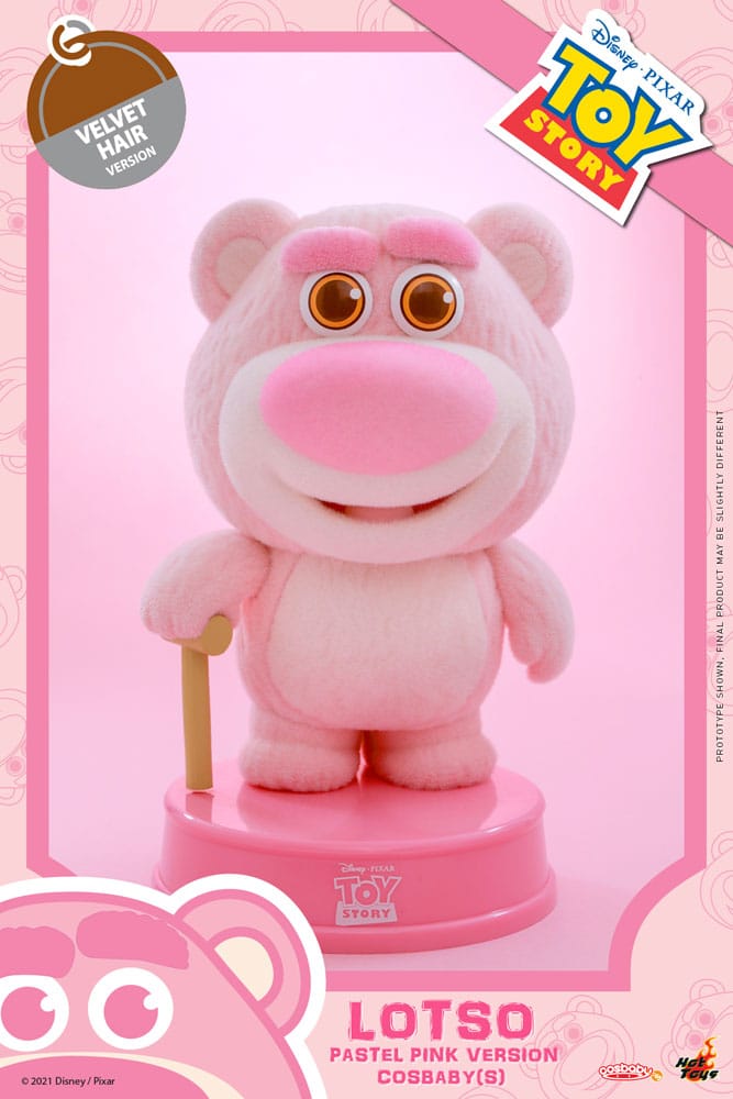 Photo du produit Toy Story 3 figurine Cosbaby (S) Lotso (Pastel Pink Version) 10 cm