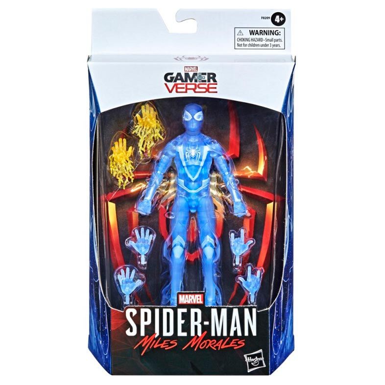 Photo du produit Figurine Miles Morales Spiderman Gameverse Marvel Legends 15cm