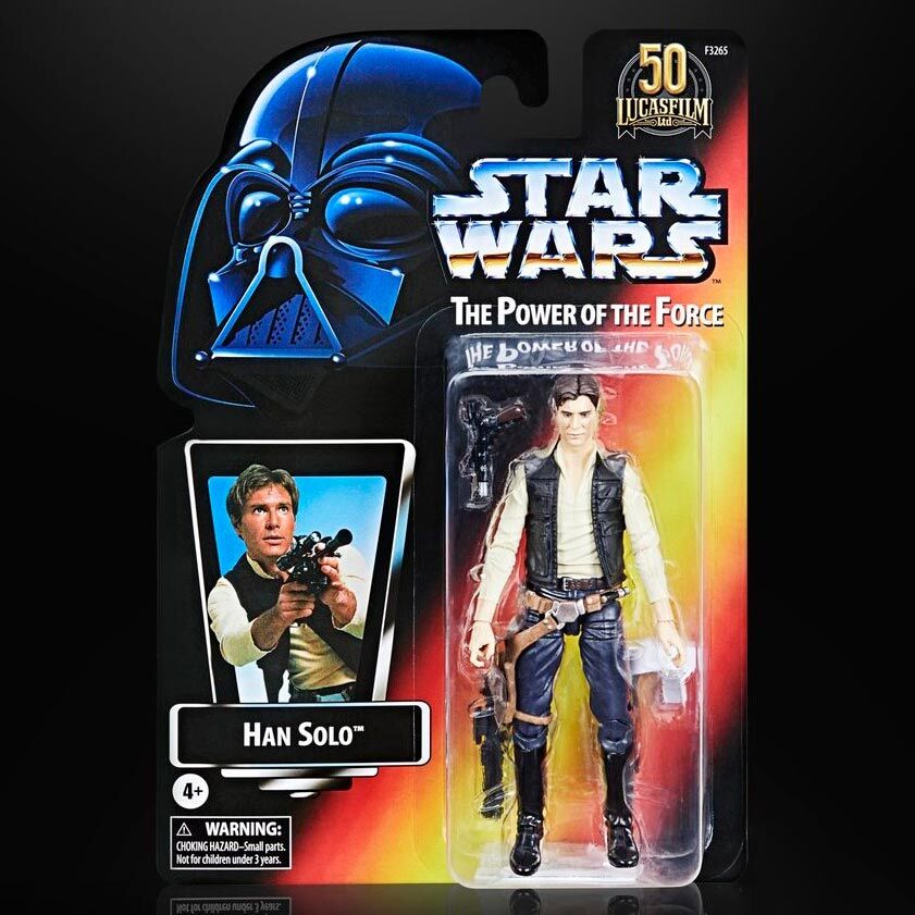 Photo du produit Hasbro Han Solo The Power of the Force Star Wars 15cm