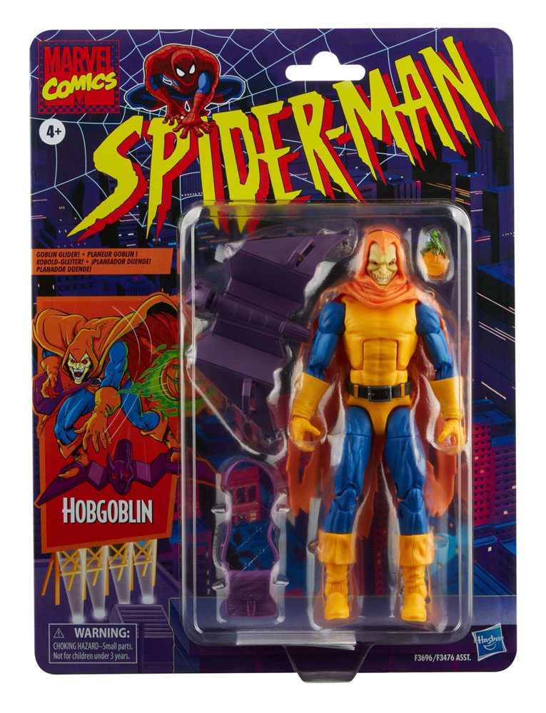 Photo du produit Figurine Hobglobin Retro Spiderman Marvel Legends 15cm