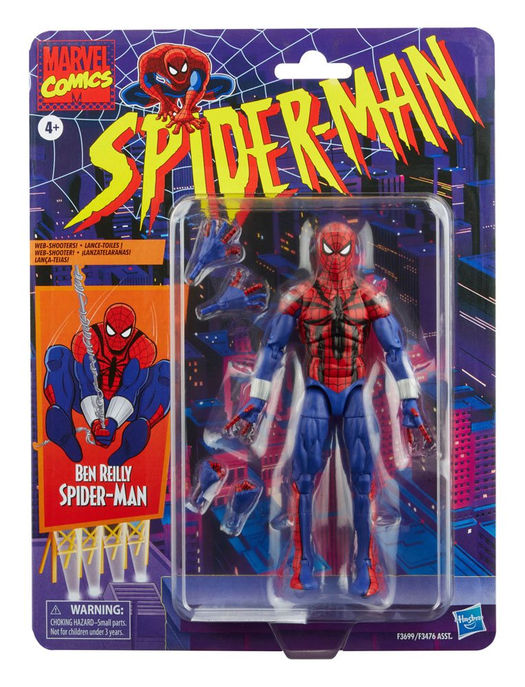 Photo du produit Spider-Man Marvel Legends Series figurine 2022 Ben Reilly Spider-Man