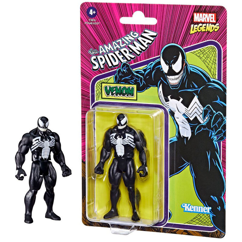 Photo du produit The Amazing Spider-Man Marvel Legends Retro Collection figurine 2022 Venom 10 cm