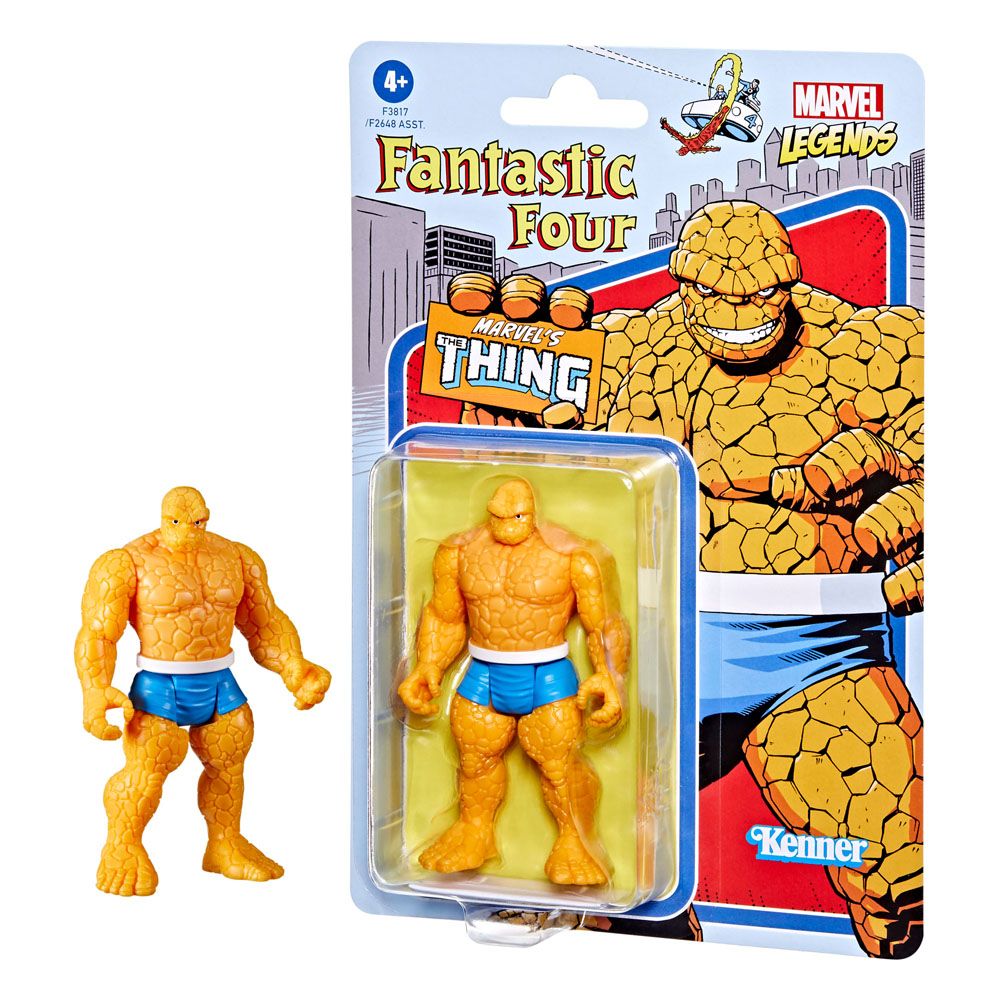 Photo du produit Fantastic Four Marvel Legends Retro Collection figurine 2022 Marvel's The Thing 10 cm