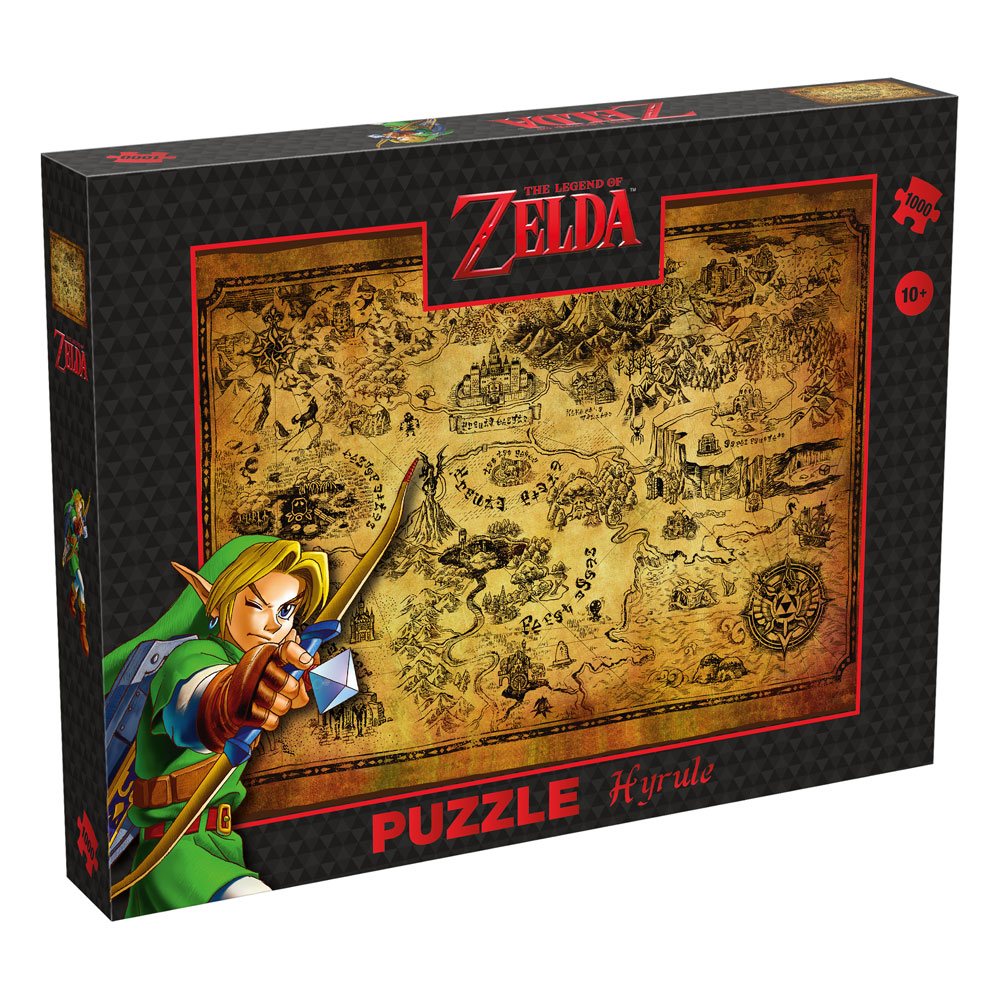 Photo du produit The Legend Of Zelda Puzzle Hyrule (1000 pièces)