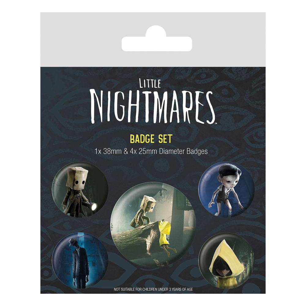 Photo du produit Little Nightmares pack 5 badges Little Nightmares II