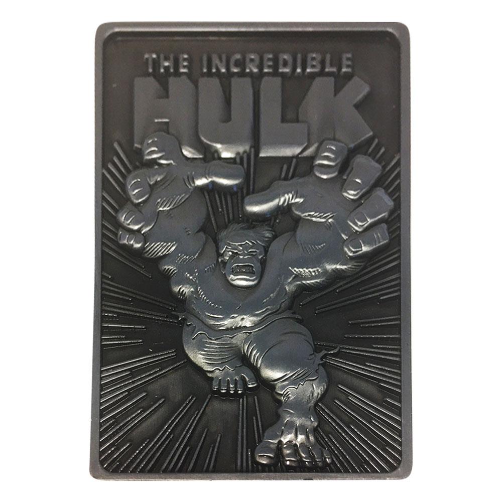 Photo du produit Marvel Lingot The Hulk Limited Edition
