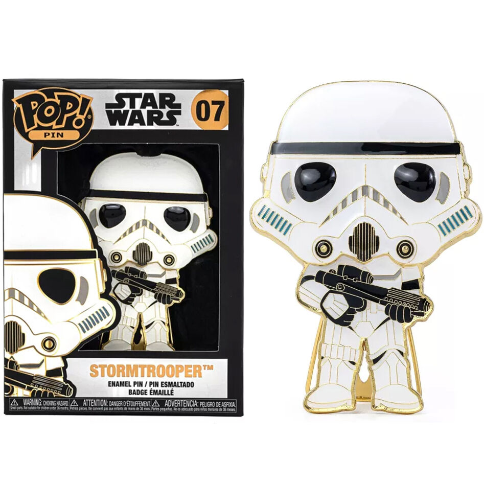 Photo du produit POP Pin Star Wars Storm Trooper 10cm