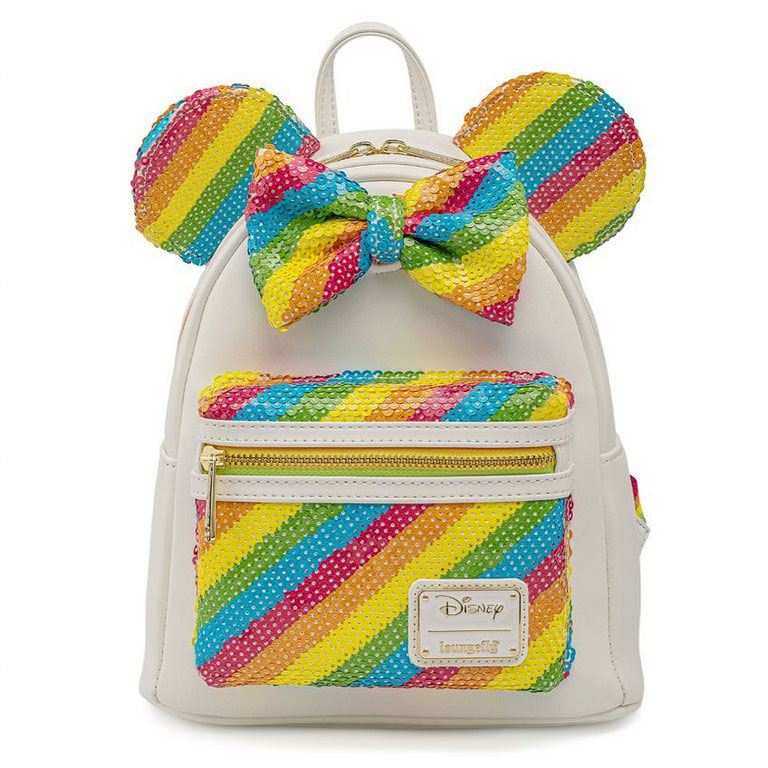 Photo du produit Disney by Loungefly sac à dos Sequin Rainbow Minnie