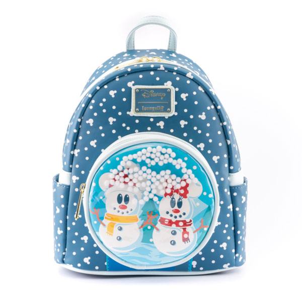 Photo du produit Disney by Loungefly sac à dos Snowman Minnie & Mickey Snow Globe