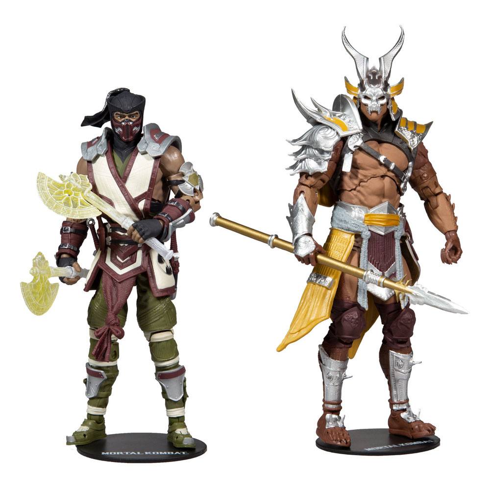 Photo du produit Mortal Kombat pack 2 figurines Sub-Zero & Shao Khan 18 cm
