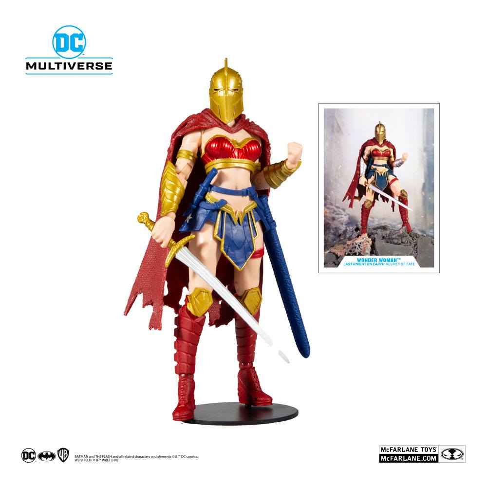 Photo du produit DC Multiverse figurine LKOE Wonder Woman with Helmet of Fate 18 cm