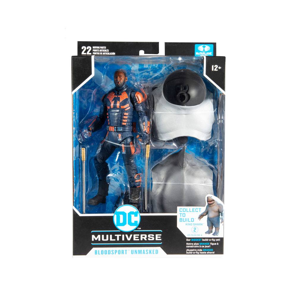 Photo du produit DC Multiverse figurine Build A Bloodsport (Unmasked) 18 cm