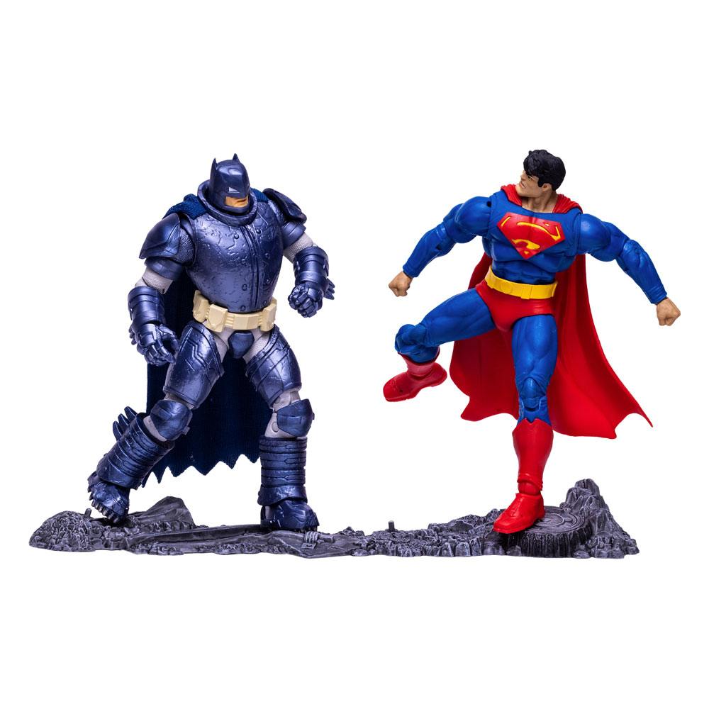 Photo du produit DC pack 2 figurines Collector Multipack Superman vs. Armored Batman 18 cm
