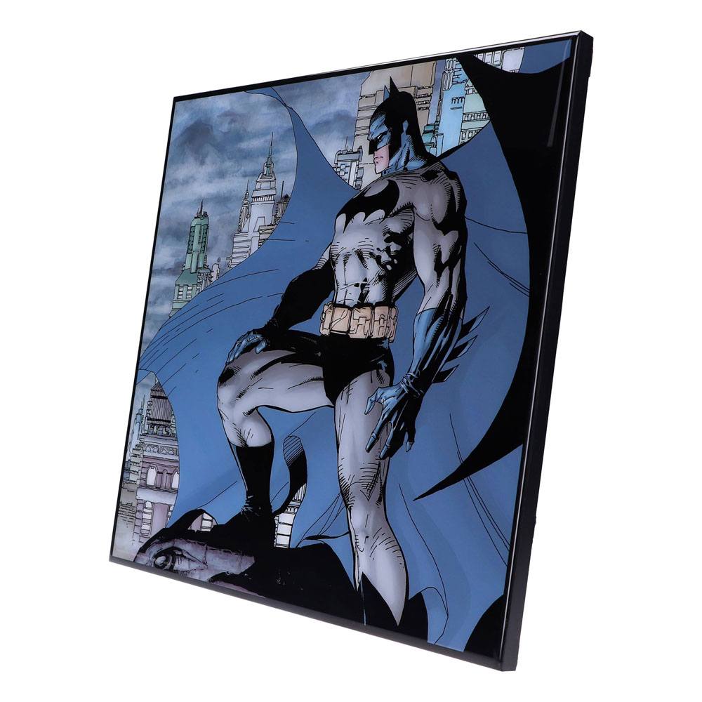 Photo du produit Batman décoration murale Crystal Clear Picture Gotham 32 x 32 cm