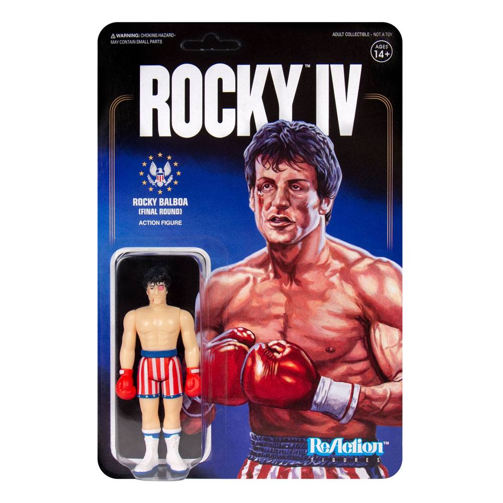 Photo du produit Rocky 4 figurine ReAction Rocky (Beat-Up) 10 cm