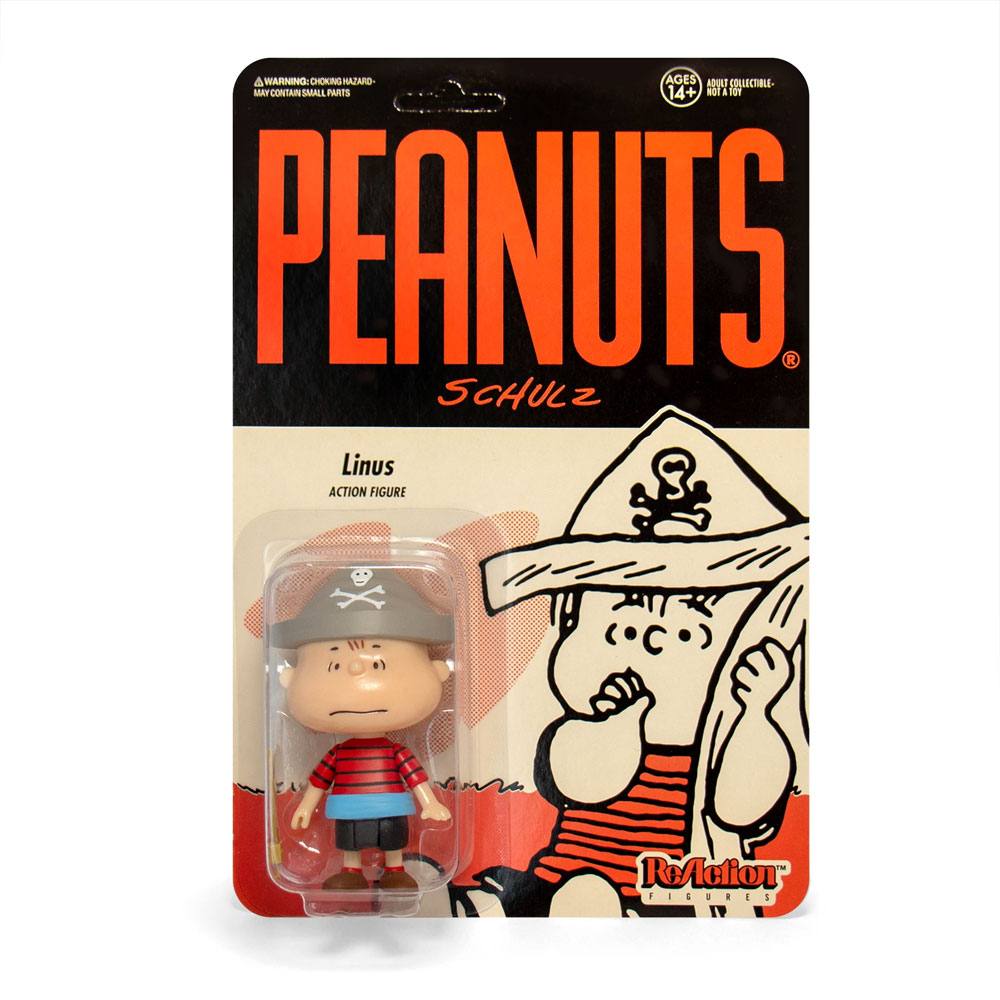 Photo du produit Peanuts figurine ReAction Pirate Linus 10 cm