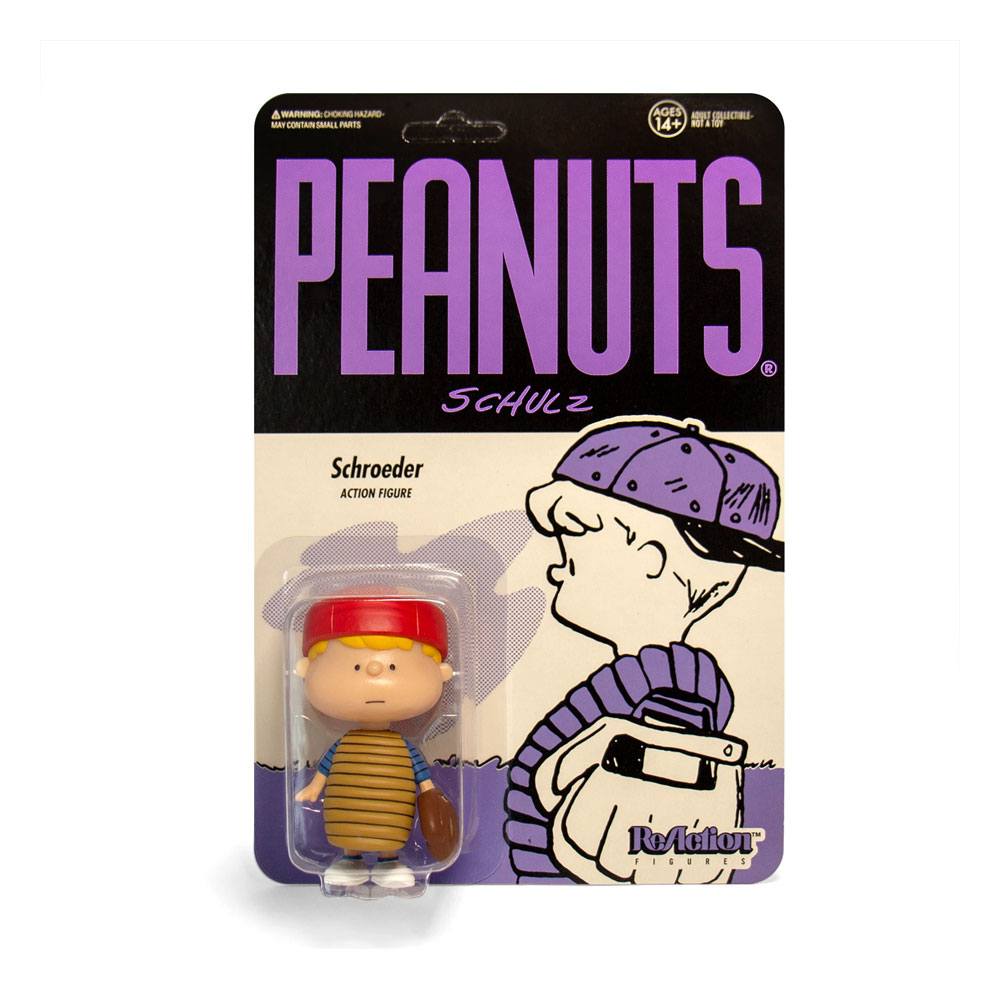 Photo du produit Peanuts figurine ReAction Baseball Schroeder 10 cm
