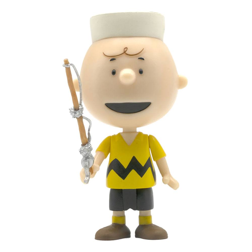 Photo du produit Peanuts Wave 3 figurine ReAction Camp Charlie Brown 10 cm