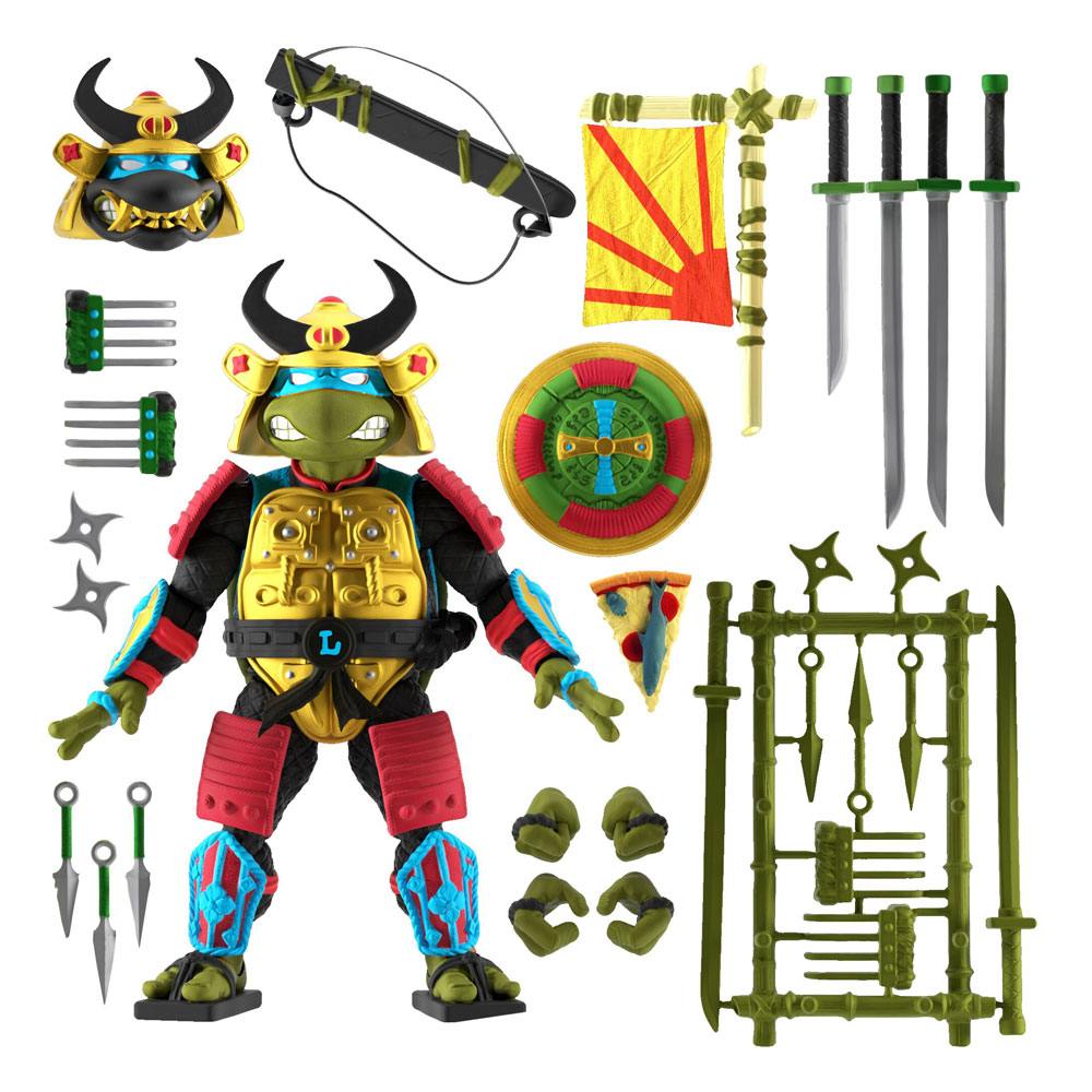 Photo du produit Les Tortues ninja figurine Ultimates Leo the Sewer Samurai 18 cm