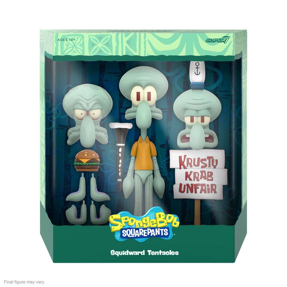 Photo du produit Bob l´éponge figurine Ultimates Squidward 18 cm