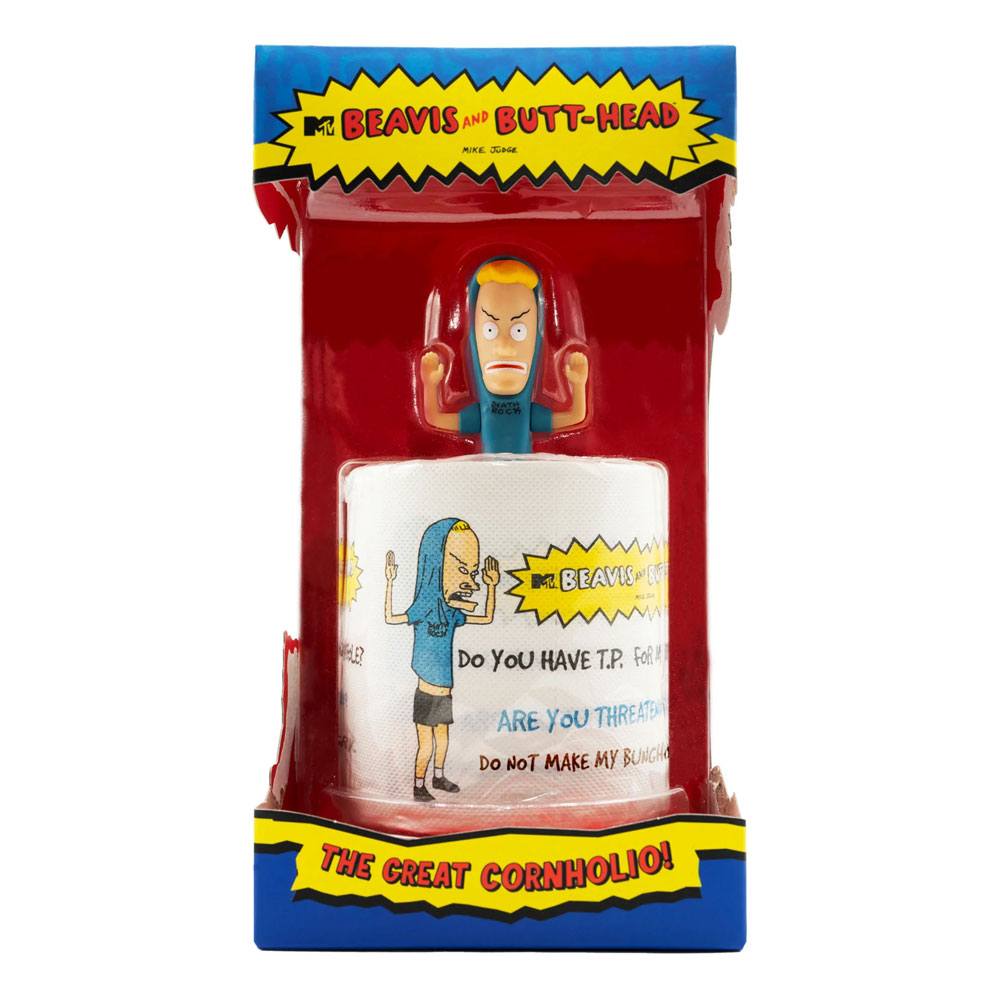 Photo du produit Beavis & Butt-Head figurine ReAction Cornholio Box Set with TP SDCC22 10 cm