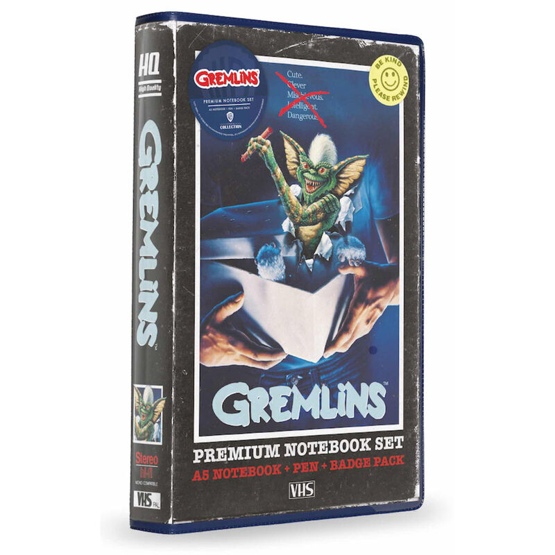 Photo du produit Gremlins set papeterie 6 pièces VHS