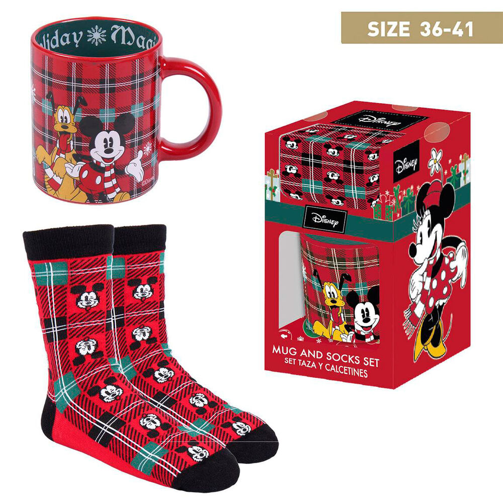 Photo du produit Coffret Mug + Chaussettes Disney Mickey