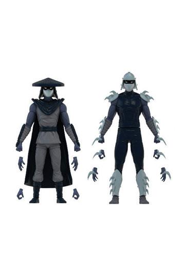 Photo du produit Tortues Ninja pack 2 figurines BST AXN Shadow Shredder & Elite Foot Soldier SDCC Exclusive 13 cm