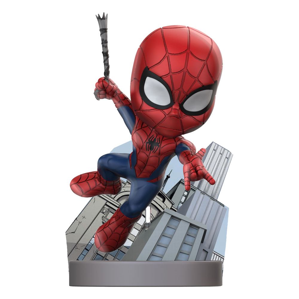 Photo du produit Marvel mini-diorama Superama Spider-Man Metallic SDCC Exclusive 10 cm