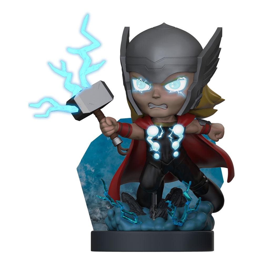 Photo du produit Marvel mini-diorama Superama Thor God Mode (Black Light) Exclusive 10 cm