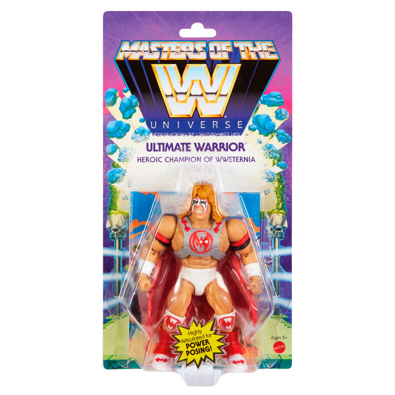 Photo du produit Figurine Ultimate Warrior Masters of the WWE Universe 14cm