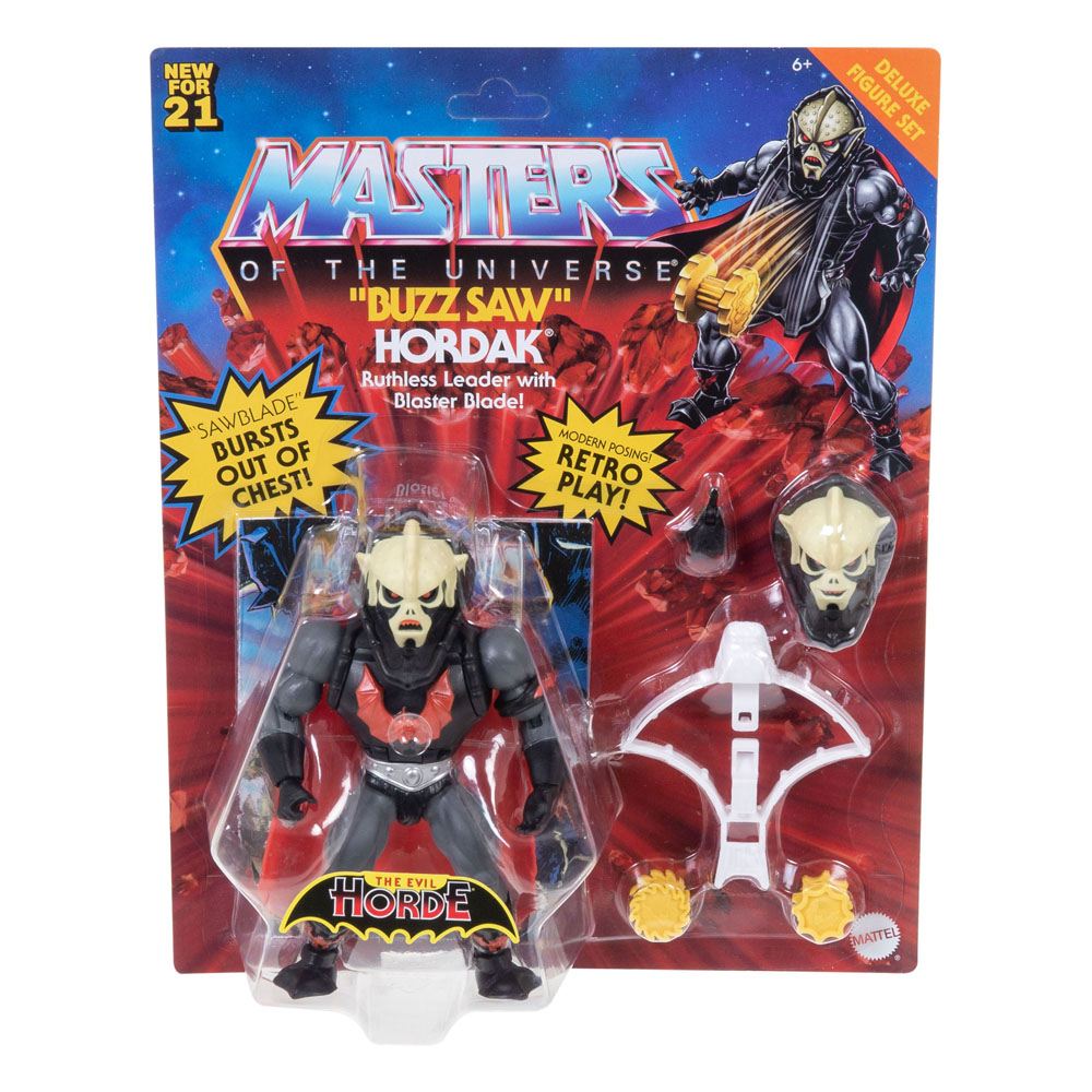 Photo du produit Masters of the Universe Deluxe 2021 figurine Buzz Saw Hordak 14 cm