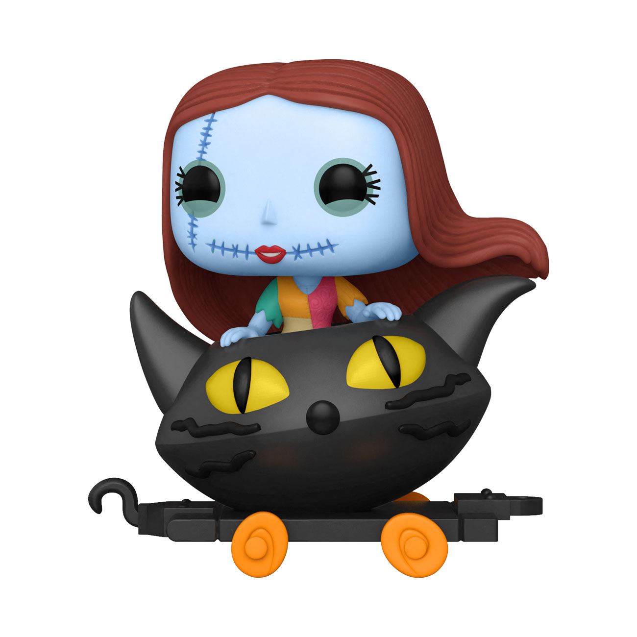 Photo du produit L´étrange Noël de Mr. Jack POP! Disney Train Cart Vinyl figurine Sally in Cat Cart