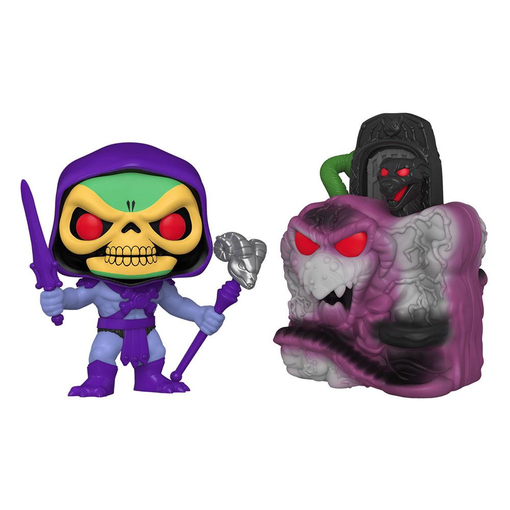 Photo du produit Masters of the Universe POP! Town figurine Snake Mountain with Skeletor