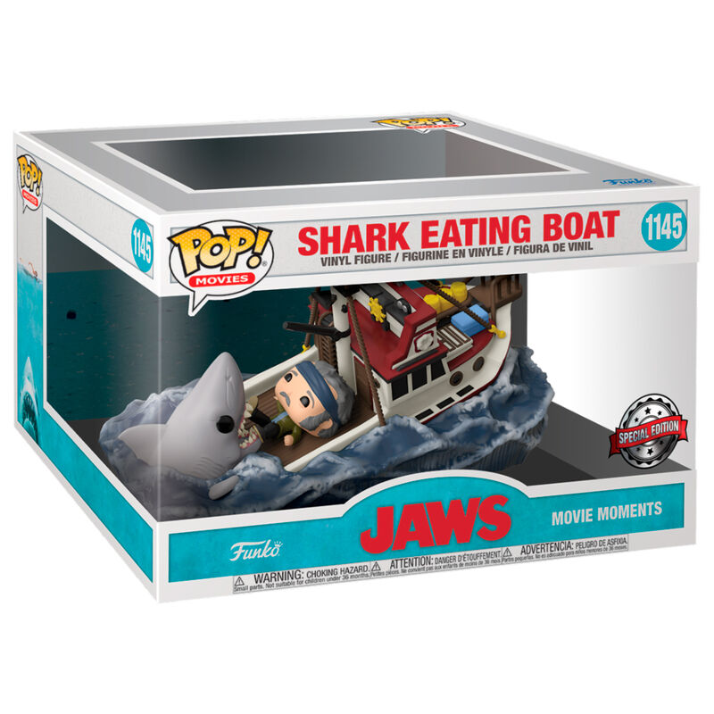 Photo du produit Funko pop Movie Moment POP Jaws Eating Boat Exclusive