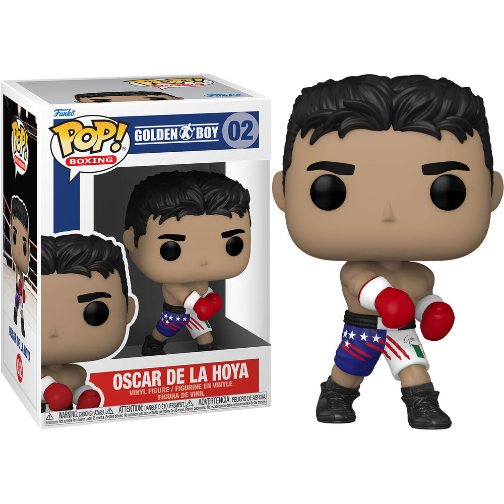 Photo du produit Boxing POP! Sports Vinyl Figurine Oscar De La Hoya 9 cm