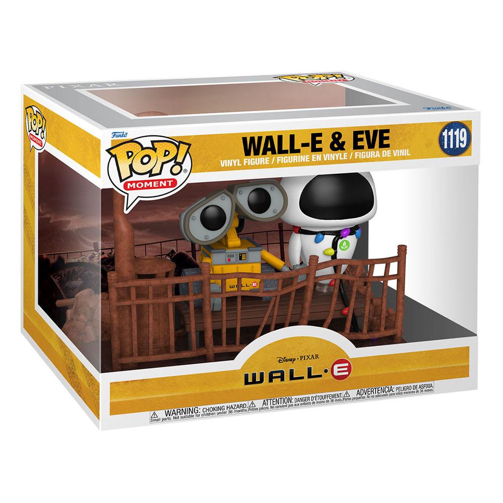 Photo du produit Wall-E pack 2 POP Moment! Vinyl figurines Wall-E & Eve 9 cm