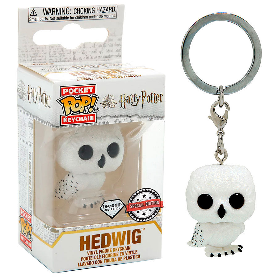 Photo du produit Porte clé Pocket POP Harry Potter Hedwig Exclusive