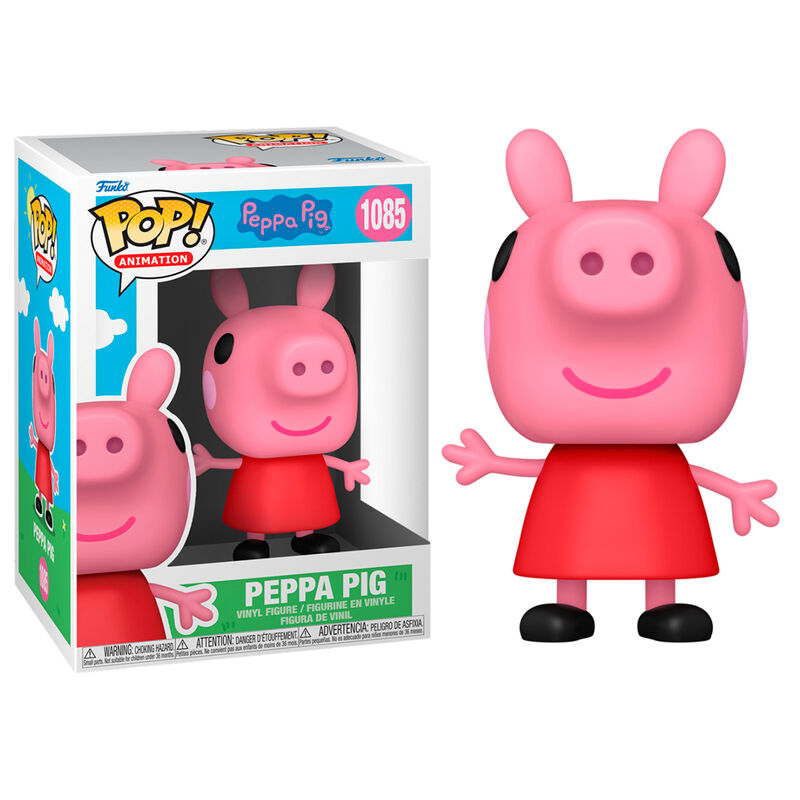 Photo du produit Peppa Pig POP! Animation Vinyl figurine Peppa Pig 9 cm