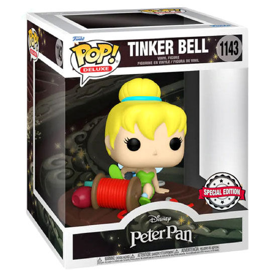 Photo du produit Figurine Funko POP Disney Peter Pan Tinker Bell on Spool Exclusive