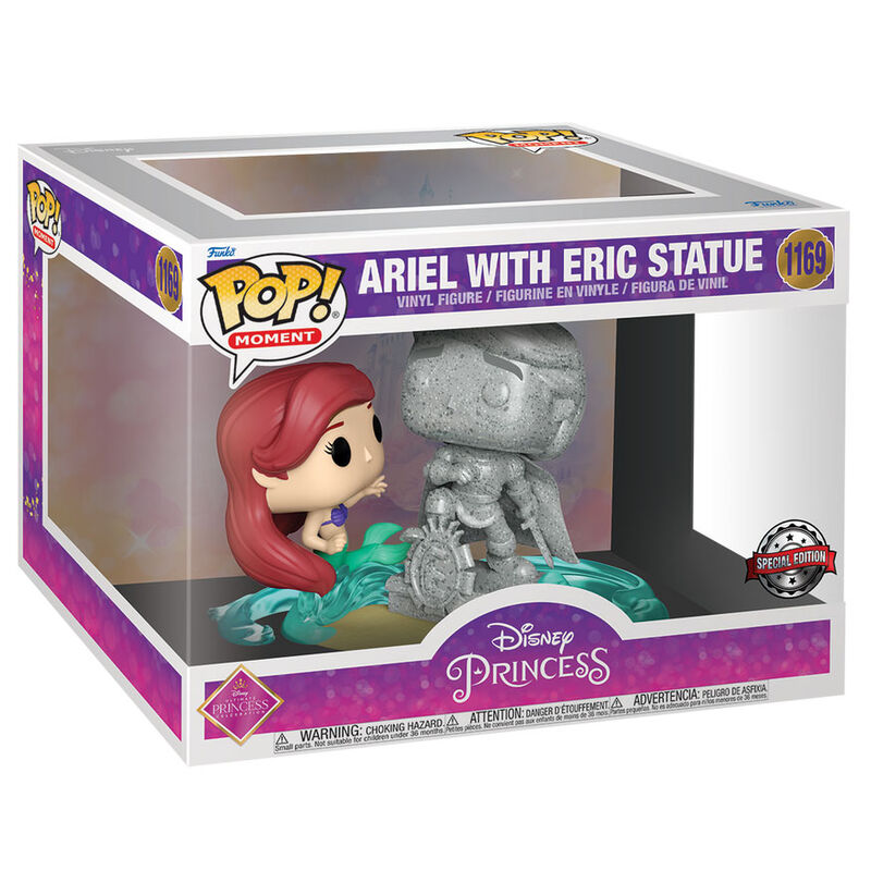 Photo du produit Funko POP Disney Ultimate La petite sirène Ariel & Statue Eric Exclusive