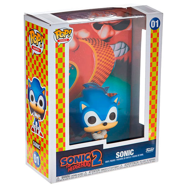Photo du produit Funko POP Game Cover Sonic Exclusive